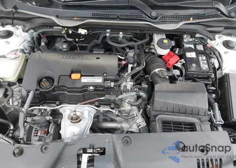 2020 Honda Civic Lx из США, поврежденный, VIN 19XFC2F6XLE010085